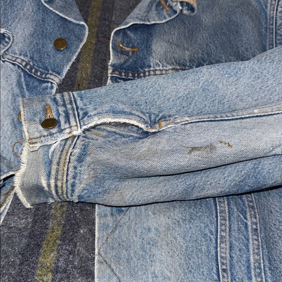 Vintage Lee Stormrider Mustang Denim Jacket - Picture 4 of 12